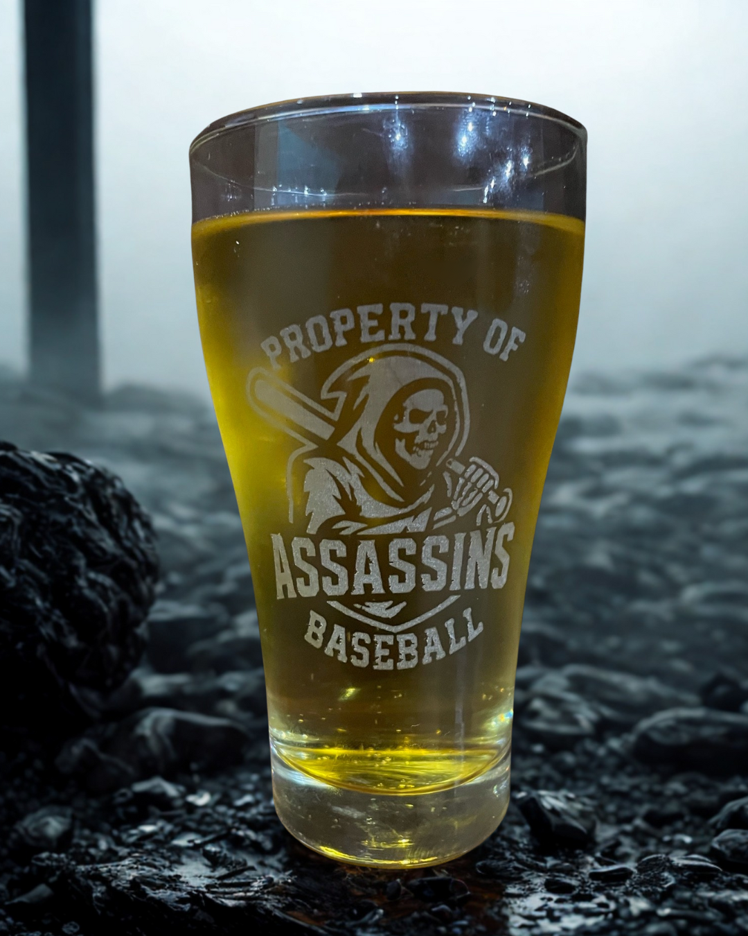 Engraved glasses