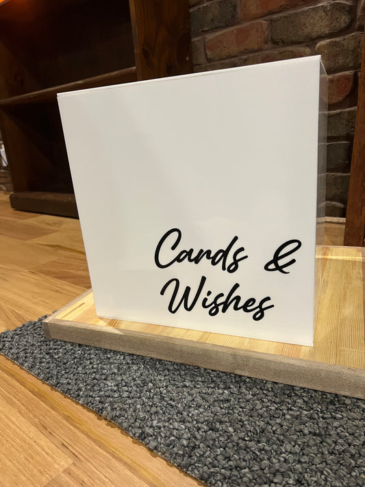 Acrylic Card Box